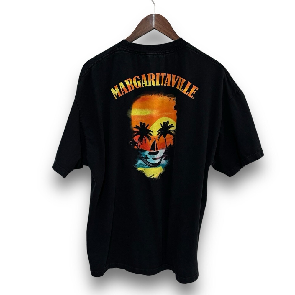Margaritaville Men's Jamaica W.I Graphic T Shirt Black Size XXL 25 x 30